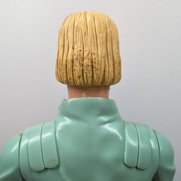 Vintage Mighty Viking Brave Erik Louis Marx 1970's with Marx Storm Cloud Horse - Picture 7 of 16